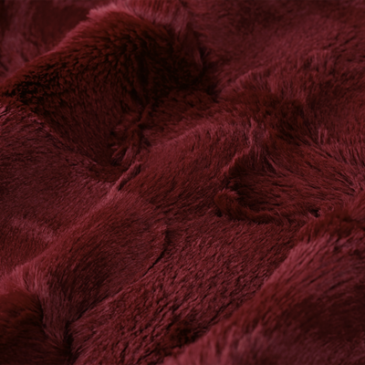 Faux Fur Shannon Fabrics - Luxe Cuddle® Hide Merlot